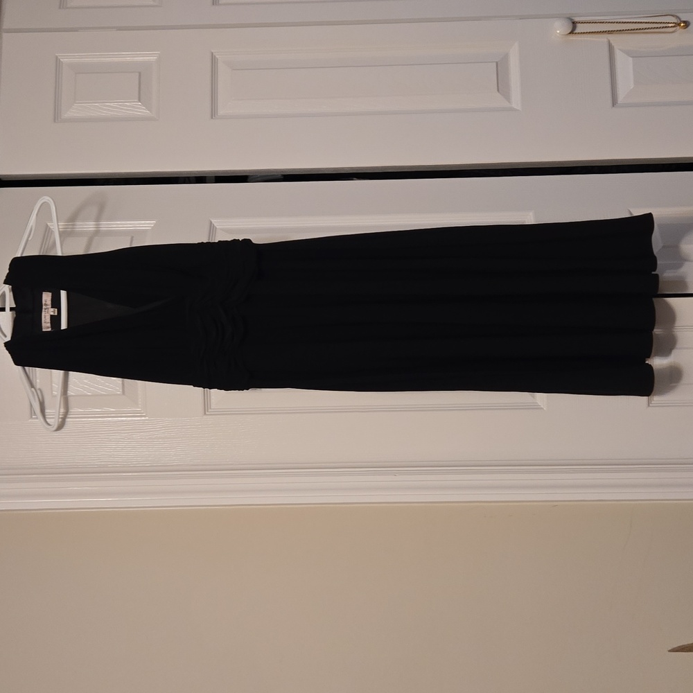 Evan Picone Black Maxi Dress